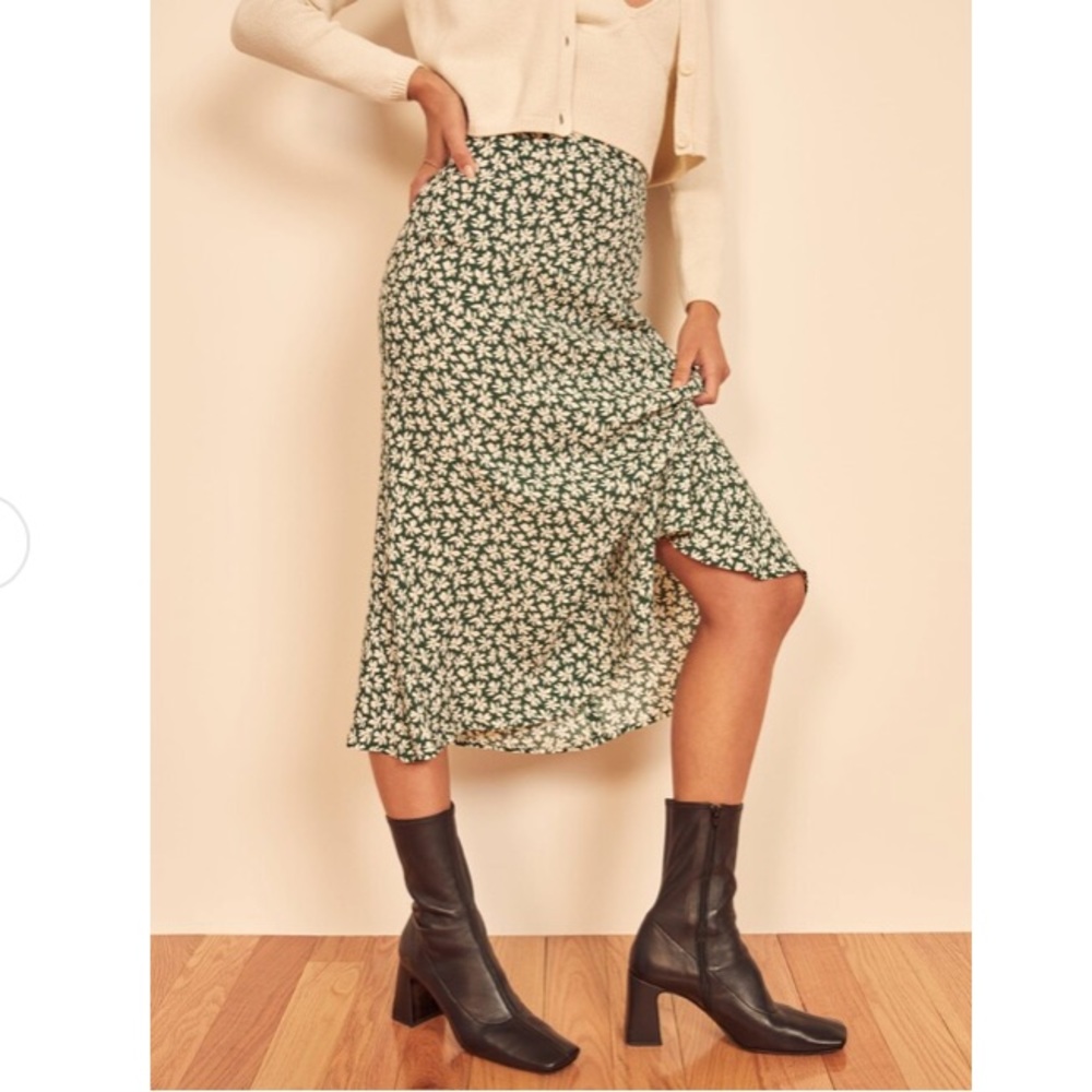 NWOT Reformation Bea Skirt  Midori